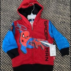 Disney Spider-Man sweatshirt. Size 2T New with tag